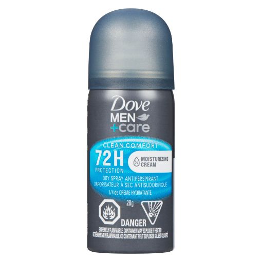 Picture of DOVE FOR MEN+CARE ANTIPERSPIRANT DRY SPRAY - CLEAN COMFORT 28GR