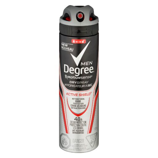 Picture of DEGREE FOR MEN ANTIPERSPIRANT - ACTIVE SHIELD 107GR                        