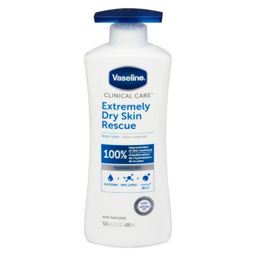 Picture of VASELINE CLINICAL INTENSIVE CARE LOTION - EXTREMELY DRY SKIN RESCUE  400ML