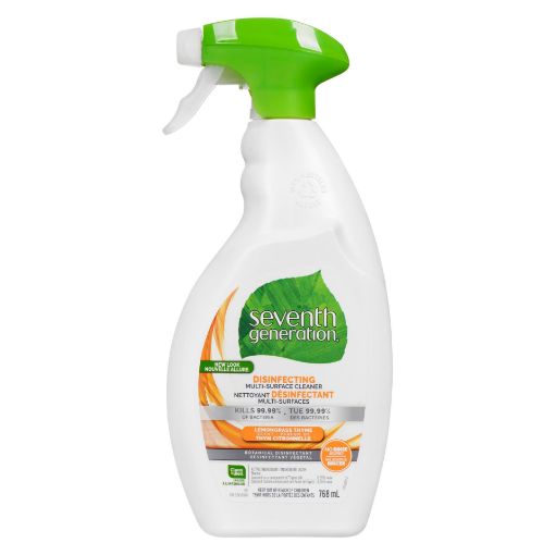 Picture of SEVENTH GENERATION CLEANER DISINFECTANT - LEMONGRASS 768ML