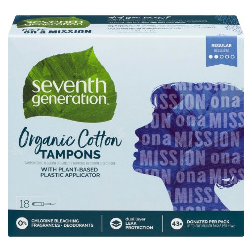 Picture of SEVENTH GENERATION TAMPONS -  REGULAR 18S                                  
