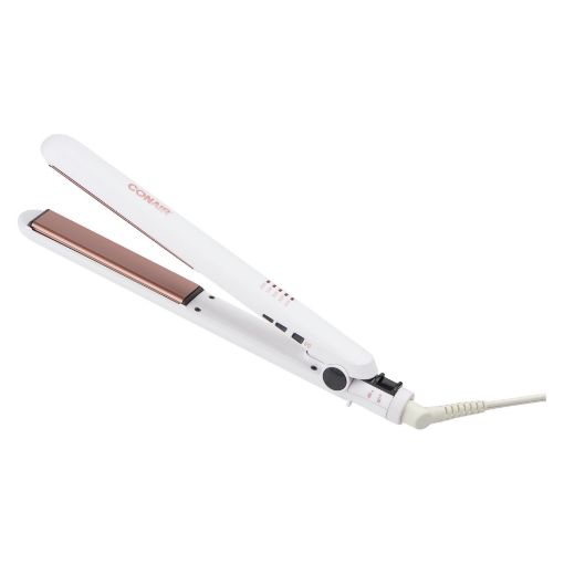 Picture of CONAIR DOUBLE CERAMIC STRAIGHTENER - WHITE and GOLD