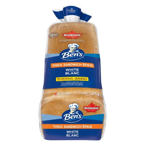 Picture of BENS XTRA THICK SLICE BREAD 675GR