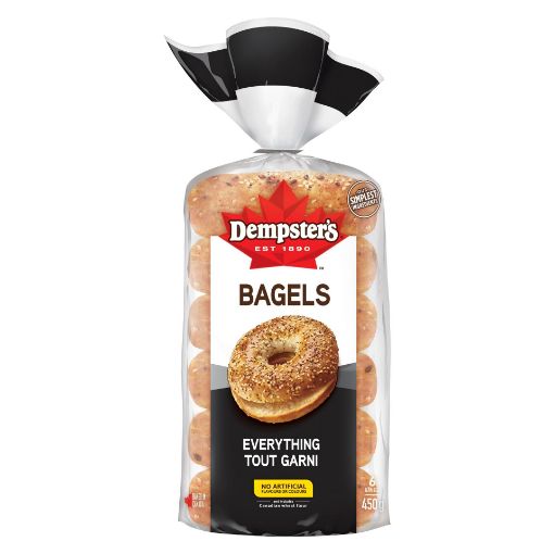 Picture of DEMPSTERS BAGELS - EVERYTHING