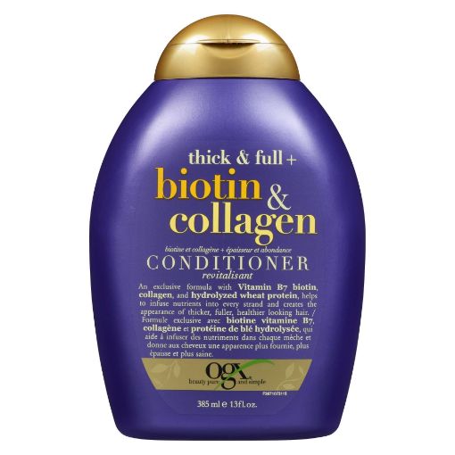 Picture of OGX CONDITIONER - BIOTIN and COLLAGEN THICK and FULL 385ML