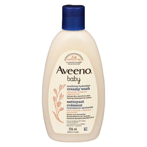 Picture of AVEENO BABY WASH - SOOTHING RELIEF CREAM 236ML                             