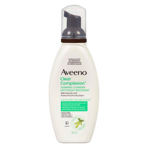Picture of AVEENO CLEAR COMPLEXION FOAM CLEANSER 180ML                                