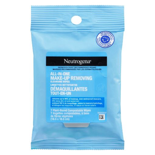 Picture of NEUTROGENA ALL IN ONE MAKE-UP CLEANSING WIPES 7S                           