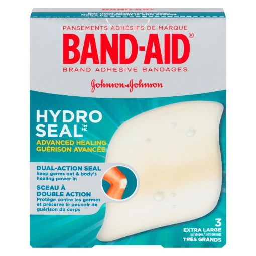 Picture of BAND-AID BANDAGE - HYDRO SEAL X LARGE 3S                                   