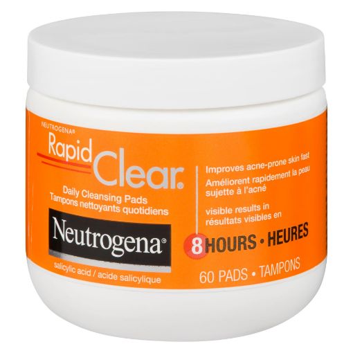 Picture of NEUTROGENA RAPID CLEAR DAILY TREATMENT PAD 60S                             