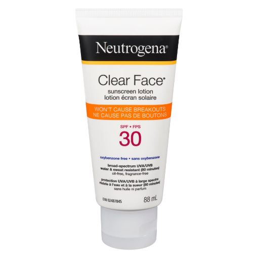 Picture of NEUTROGENA CLEAR FACE LOTION SPF30 88ML                                    