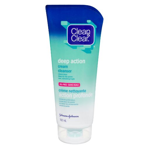 Picture of CLEAN and CLEAR DEEP ACTION CLEANSER CREAM 192ML
