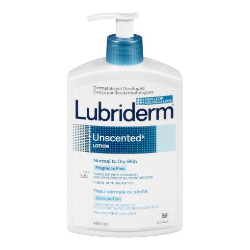 Picture of LUBRIDERM LOTION - UNSCENTED 480ML                                         
