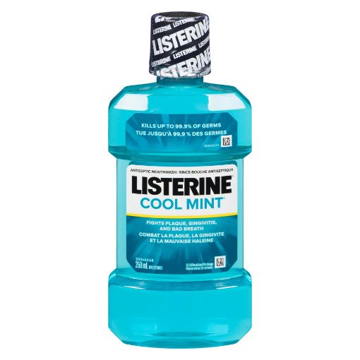 Picture of LISTERINE MOUTHWASH - COOL MINT 250ML                                      