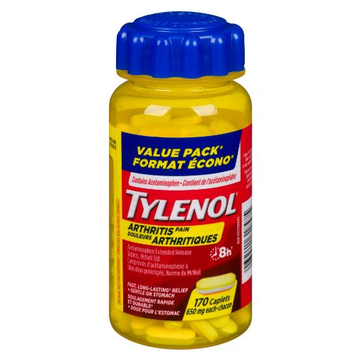 Picture of TYLENOL ARTHRITIS PAIN TABLET 650MG 170S                                   