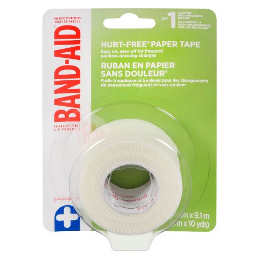 Picture of BAND-AID PAPER TAPE - 2.5CMX9M (1IN X 10 YDS)                              