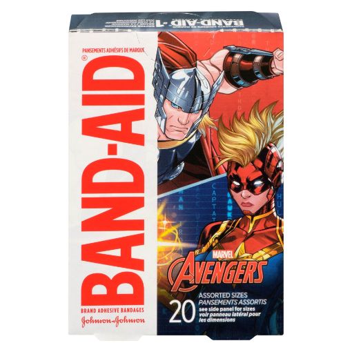 Picture of BAND-AID BANDAGE - MARVEL AVENGERS - ASSORTED 20S                          