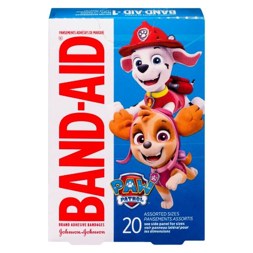 Picture of BAND-AID BANDAGE - PAW PATROL - ASSORTED 20S                               