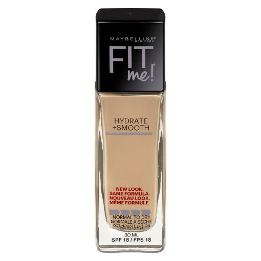 Picture of MAYBELLINE FIT ME HYDRATE + SMOOTH FOUNDATION – PORCELAIN 110 SPF18 30ML