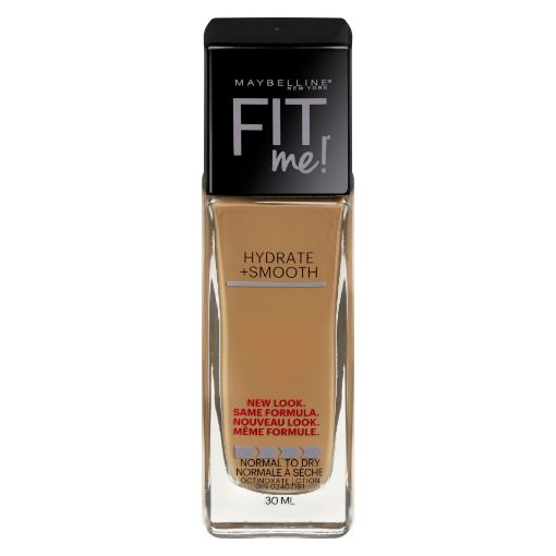 Picture of MAYBELLINE FIT ME HYDRATE + SMOOTH FOUNDATION- MEDIUM BUFF 225 - SPF18 30ML