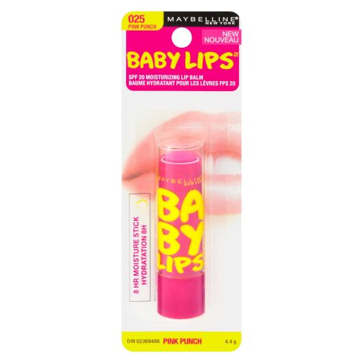 Picture of MAYBELLINE BABY LIPS PINK PUNCH 4.4GR                                      