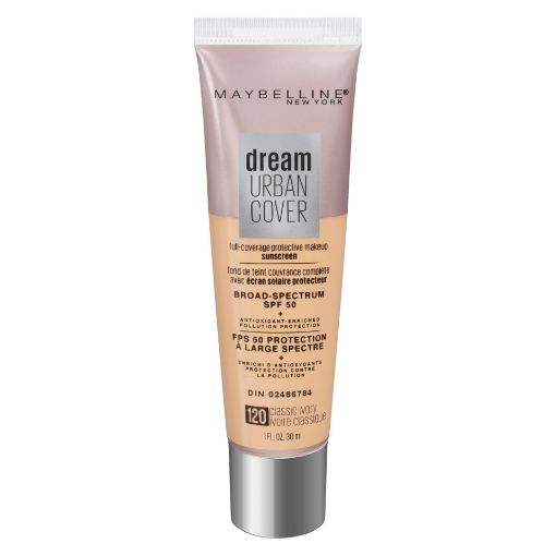 Picture of MAYBELLINE DREAM URBAN COVER FOUNDATION SPF50 - CLASSIC IVORY 30ML         
