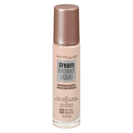 Picture of MAYBELLINE DREAM RADIANT LIQUID FOUNDATION - FAIR IVORY 30ML               