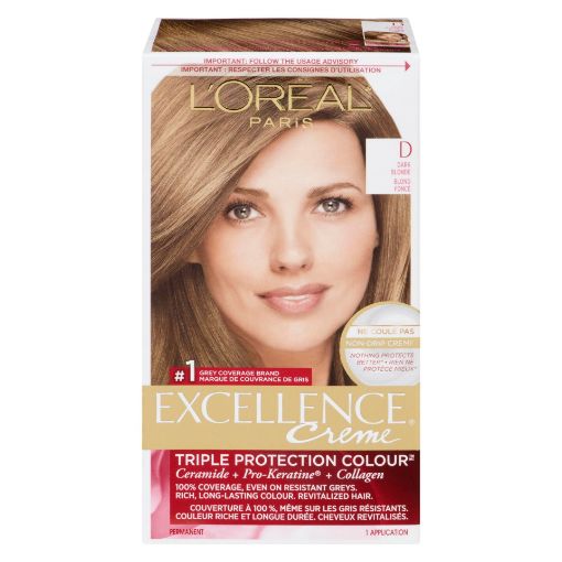 Picture of LOREAL EXCELLENCE HAIR COLOUR - DARK BLONDE #D                             