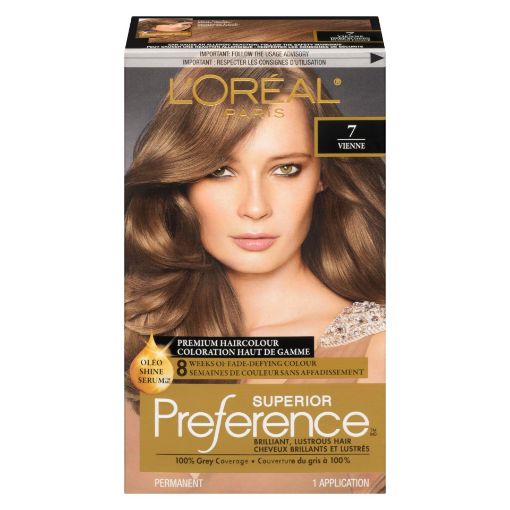 Picture of LOREAL PREFERENCE HAIR COLOUR - DARK BLONDE #7                             