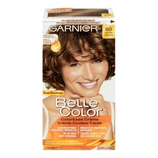 Picture of GARNIER BELLE COLOR HAIR COLOUR - LIGHT BROWN #60                          