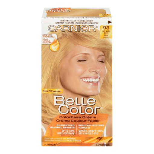 Picture of GARNIER BELLE COLOR HAIR COLOUR - LIGHT GOLDEN BLONDE #93                  
