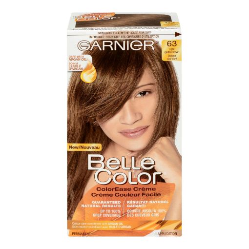 Picture of GARNIER BELLE COLOR HAIR COLOUR - LIGHT GOLDEN BROWN #63                   