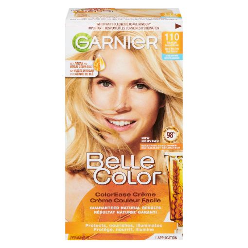 Picture of GARNIER BELLE COLOR HAIR COLOUR - EXTRA LIGHT NATURAL BLONDE #110          