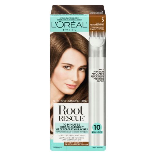 Picture of LOREAL ROOT RESCUE - MEDIUM BROWN 5                                        