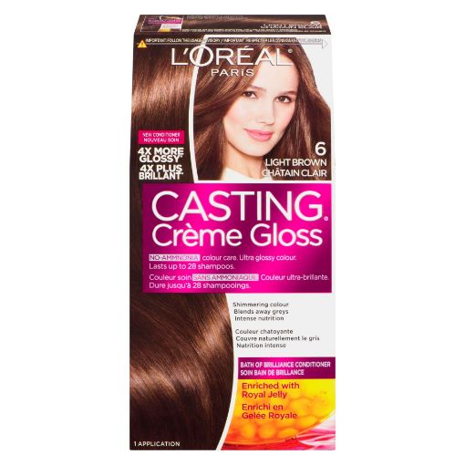 Picture of LOREAL CASTING HAIR COLOUR - LIGHT BROWN 6                                 