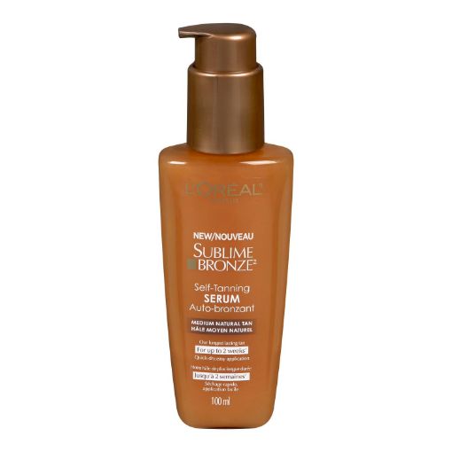 Picture of LOREAL SUBLIME BRONZE TANNING SERUM 100ML                                  