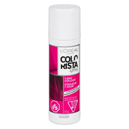 Picture of LOREAL COLORISTA TEMPORARY HAIR COLOUR SPRAY - HOT PINK 57GR               