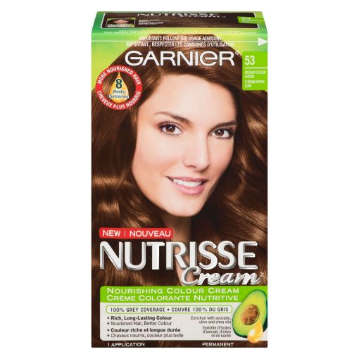 Picture of GARNIER NUTRISSE HAIR COLOUR - CHESTNUT #53                                