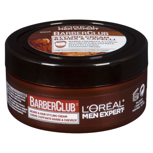 Picture of LOREAL MEN BARBER CLUB STYLING CREAM 75ML                                  