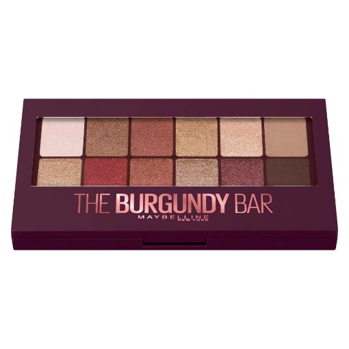 Picture of MAYBELLINE EYESHADOW PALETTE - THE BURGUNDY BAR SH4 - 10GR                 