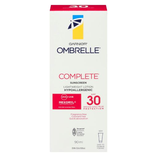Picture of GARNIER OMBRELLE COMPLETE LOTION SPF30 TUBE 90ML                           