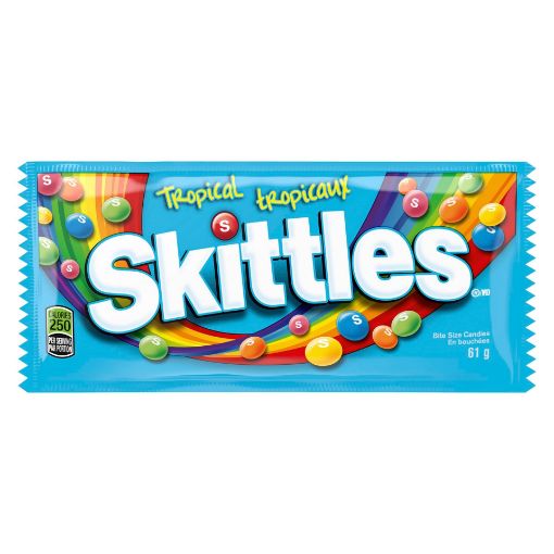 Picture of SKITTLES TROPICAL 61GR                                                     