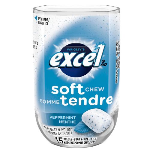 Picture of EXCEL SOFT CHEW - PEPPERMINT 15S                                           