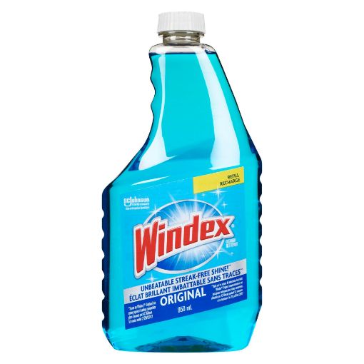 Picture of WINDEX GLASS CLEANER - BLUE - REFILL 950ML                                 