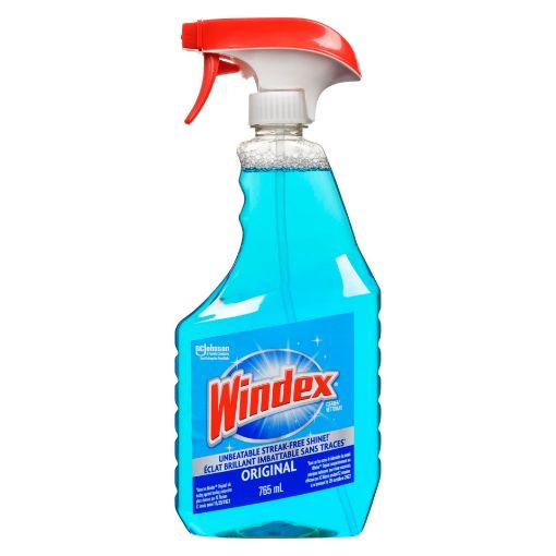 Picture of WINDEX GLASS CLEANER - BLUE - TRIGGER 765ML                                