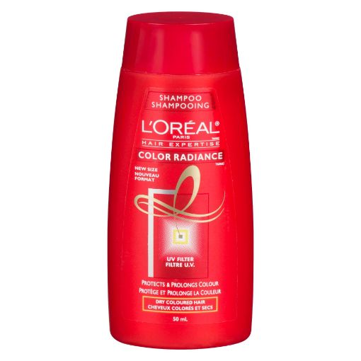 Picture of LOREAL PARIS COLOR RADIANCE SHAMPOO - DRY HAIR 50ML                        