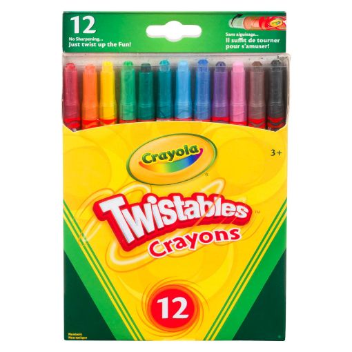 Picture of CRAYOLA TWISTABLES CRAYONS 12S                                             