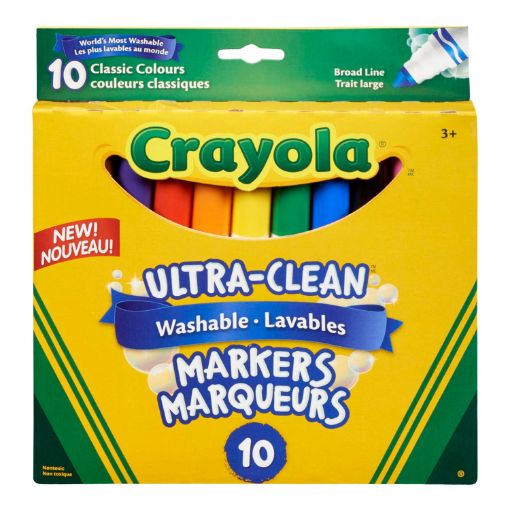 Picture of CRAYOLA MARKERS ULTRA ORIGINAL 10S