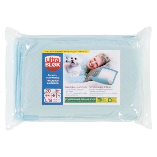 Picture of AMG MEDICAL MEDPRO DISPOSABLE UNDERPADS - LARGE - MODERATE TO HIGH