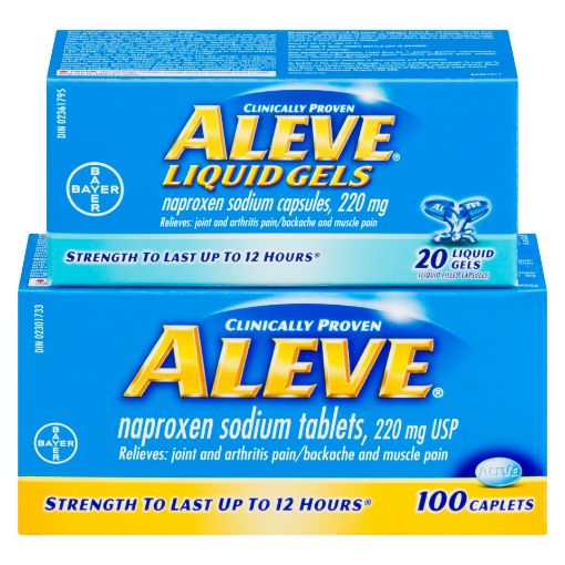Picture of ALEVE TAB 100S + LIQUID GEL 20S BANDED PACK